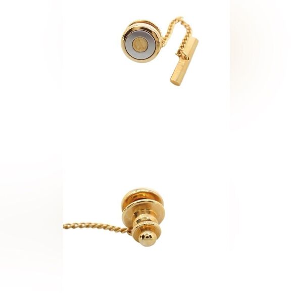 ✨ Dunhill Gold Tie Pin & 2 cuff links ✨ Vintage ✨ - Picture 4 of 7